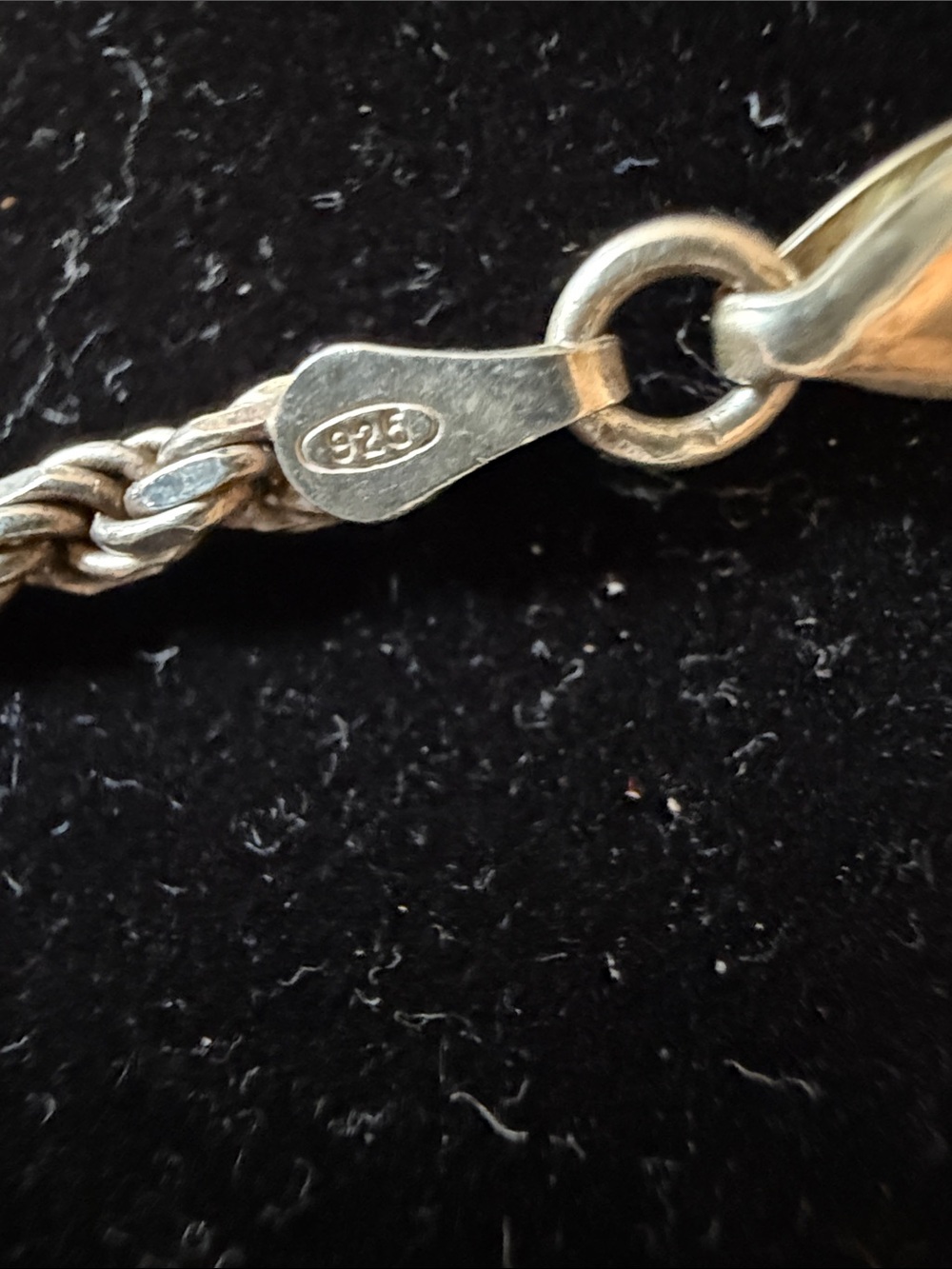 Delicate Rope Chain Necklace - silver - Picture 3 of 4